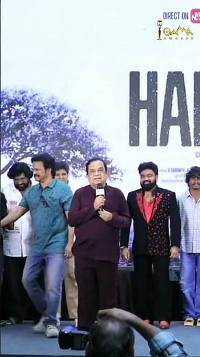 Brahmanandam's Hilarious Speech at Hangman Trailer Launch Event #gamaawards #gamaawards2025