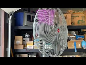 Dayton (Acme?/Emerson) 30" Oscillating Industrial Pedestal Fan (HD Remake)