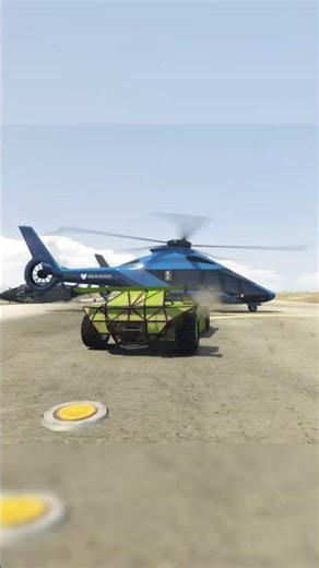 Ramp Buggy vs Helicopter 🚁 | Can I Take Down a Flying Beast? 😈 GTA 5 Epic Battle #gta