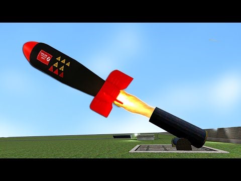 Garry's Mod Bombs vs Canon – Extreme Explosions!