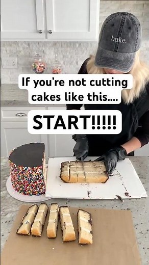 Stop Butchering Birthday Cakes — Try This Game-Changing Cutting Hack!