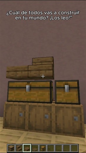 ¡Decora tus COFRES como un PRO en Minecraft! 🛠️ 11 #minecraft #shorts #minecraftdecoraciones
