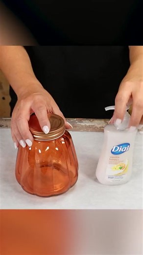 DIY Fall Pumpkin Soap Dispenser Tutorial