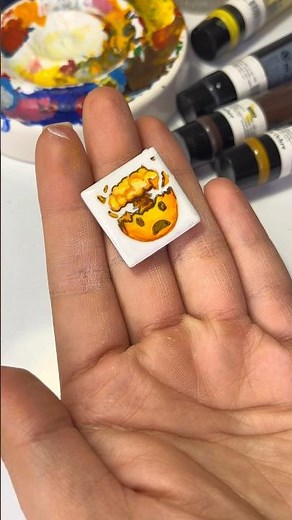 Painting 🤯 Exploding Head Emoji #shorts