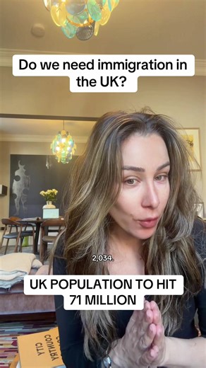 The UK population is projected to reach 71 million by 2034, but the key detail is that migration is projected to be the only source of population growth. Births are falling, deaths are rising, and the UK is ageing. So the immigration debate cannot just be about reducing numbers. It has to be about workforce planning, public services, housing, skills and the type of migration the UK actually needs. #migration #ukpolitics #starmer #reform #restore