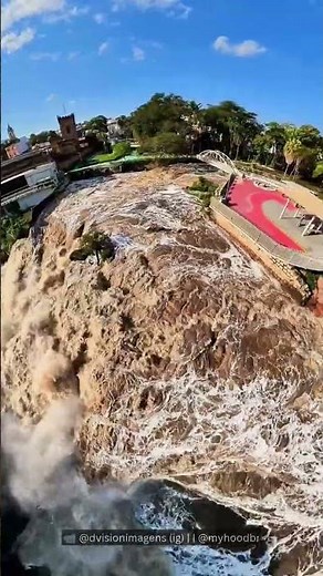Rio Tietê: imagens aéreas mostram força das águas em Salto (SP) após chuvas