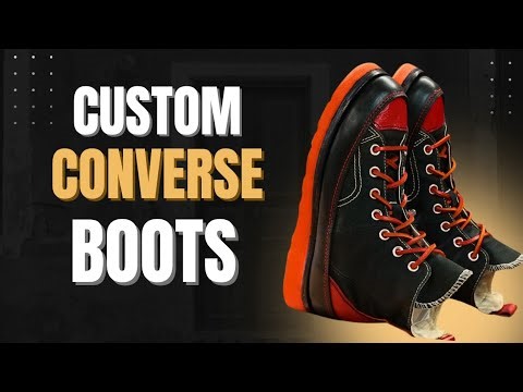 Converse Recrafting: Sneakers Become Custom Boots