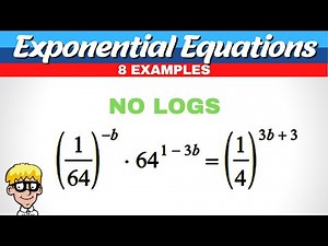 Solving exponential Equations Algebra