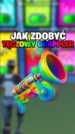 HOW TO GET THE RAINBOW GRAPPLER IN ULTIMATE 1V1 😲 #fortnite