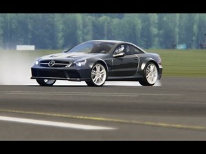 Mercedes-Benz SL65 AMG Brabus at Top Gear Testing