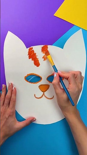 Purrfectly Fun Cat Mask DIY! 🎉✨