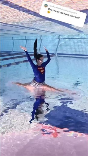 Underwater Flat Split with Stranger Things Vibe