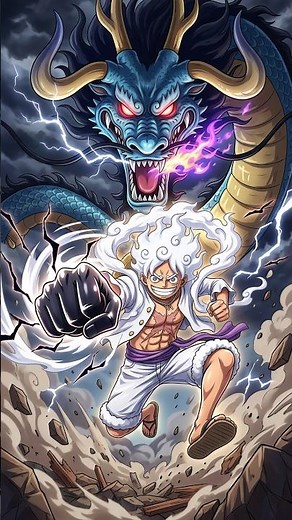 Luffy Awakens Gear 5 😱 | Kaido vs Luffy Final Battle #kaidovsluffy