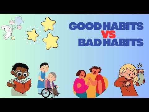 GOOD HABITS vs BAD HABITS | Full Comparison for Kids