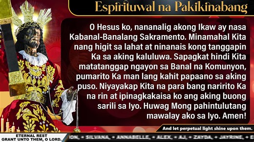 #QuiapoChurch Official 5AM LIVE MASS 28 December 2025 • Feast of The HOLY FAMILY of Jesus, Mary and Joseph Kapistahan ng BANAL NA MAG-ANAK, Hesus, Maria at Jose Tagapagdiwang: Rev. Fr. Robert Arellano, LRMS Araw ng LINGGO • Araw ng DIYOS • Araw ng SIMBAHAN QUIAPO CHURCH MOBILE APP For Android: https://bit.ly/3nXUz4Q For IOS: https://apple.co/3k9nfFH #MinorBasilicaAndNationalShrineOfJesusNazareno #JesusNazareno #Nazareno2026 #SaintJohnTheBaptist #SanJuanBautista #NuestraSeñoraDeLaBuenaHora #OurLa