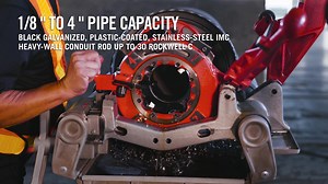 RIDGID Threading Machines is the industry’s workhorse with 1/8” to 4” pipe capacity with its wide range of pipe including black, galvanized, and plastic-coated pipe, together with stainless steel, IMC and heavy-wall conduit. Connect your pipes with confidence and precision! Know more about it at: https://www.ridgid.com/ph/en/power-threading-machines #RIDGID #RIDGIDTools #RIDGIDAsia | RIDGID Asia