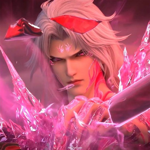 Xiao Yan Demonic flame form Aura 💀🔥~ Battle through the heavens [4K]