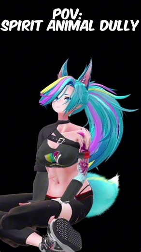 I think I PULLED something! OUCH! #vtuber #dulldummy #shorts