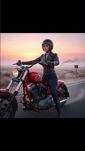 Scarlett Johansson’s Harley Route 66 Journey 🚀🛣️