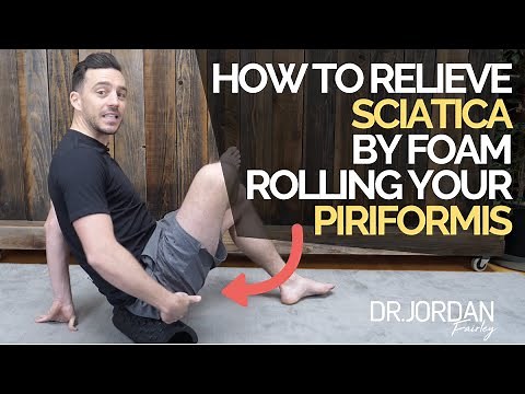 BEST way to Foam Roll the Piriformis for Sciatica