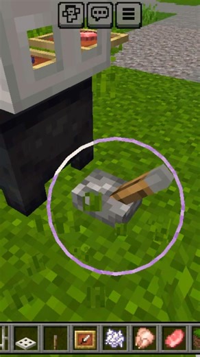 How to make a barbeque grill in Minecraft. #minecraft #secrethacks #viralcontent @ArickGamerz95