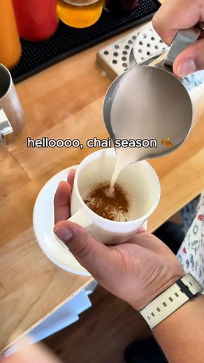 It’s Chai season, y’all 🍂 Available at the Bean Machine daily until 3pm! | Sawyer & Co.