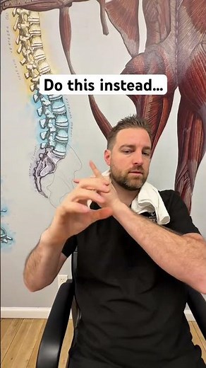 STOP CRACKING YOUR NECK LIKE THIS…