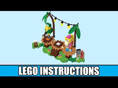 LEGO Instructions | Super Mario | 71421 | Dixie Kong's Jungle Jam Expansion Set
