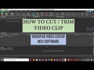 How to Cut or Trim Videoclip VideoPad editor