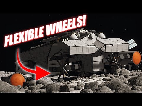 Conquer ANY Terrain in KSP With This Weird Wheel design! | Parallax 2.0