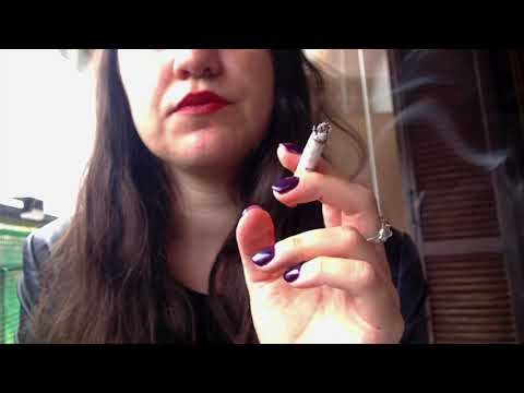 Lipstick Application and Little Break With You 💄 🚬 | ASMR Roleplay