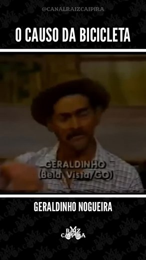 2.7K views · 3.9K reactions | O Causo Da Bicicleta por Geraldinho #sertanejo #musica #modão #musicasertaneja #brasil #humor #caipira | Raiz Caipira | Facebook