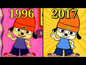 Evolution of PaRappa the Rapper Games 1996-2017