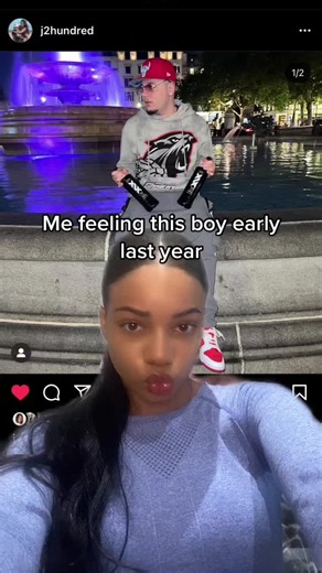 Boy reacts to seeing his ex-girlfriend after a year 😜