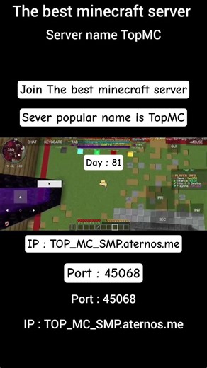 🔥 Best Minecraft SMP Server IP & Port! Join Now & Play 24/7! ⛏️🌍