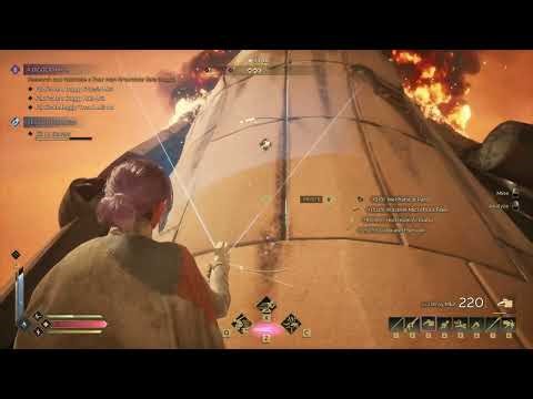 Dune Awakening OB - Looting a crashed ship