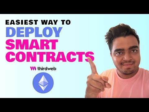 Easiest Way To Deploy Smart Contracts - thirdweb deploy