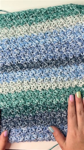 I love the grit stitch! The slower, full length tutorial is on my YouTube channel! 💙💙💙 If you like this tutorial, be sure to save for later 🫶🏻#crochet #crochetstitch #crochetstitches #crochettutorial #crochetpatterndesigner #crochetaddict #crochetlove #crochetersofinstagram | Okie Girl Bling'n'Things