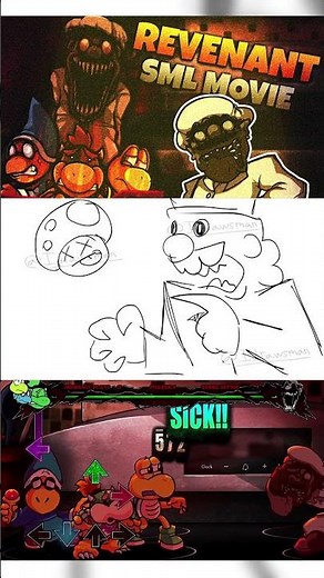 Friday Night Funkin' SML MOVIE REVENANT Chef Pee Pee Jeffy's Infinite Irida Aethos #shorts #smlmovie