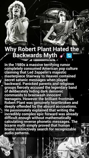 Why Robert Plant Hated the Backwards Myth 🎸🔄 #ledzeppelin