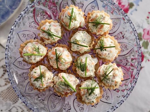 Smoked Salmon Filo Cups
