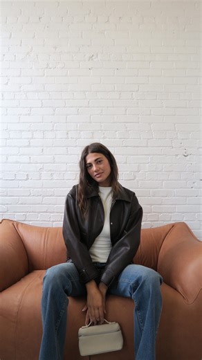 53K views · 39 reactions | Cool girl fashion hack? A faux leather bomber. Thank us later. // Conseil mode pour fille cool : un blouson aviateur en faux cuir. Vous nous remercierez plus tard. | Dynamite | Facebook
