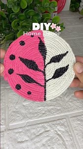 🍃 macramé cord painting inspired by leaves🎀#youtubeshorts #diy #viral #trending #artandcraft#art