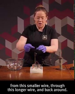 208K views · 2.8K reactions | Happy 200th birthday to the electric motor! ⚡ On this day in 1821, right here at the Royal Institution, Michael Faraday kick-started the technology we find in heaps of common objects today - from computers to refrigerators. Watch as Jemma recreates this history-defining experiment. | Royal Institution of Great Britain | Facebook