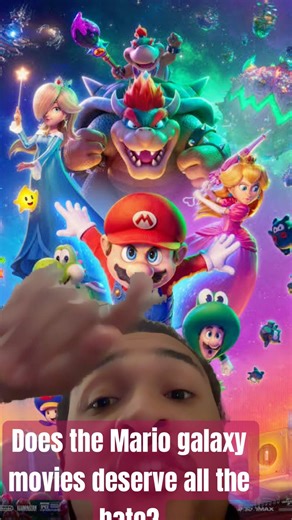 Mario galaxy movie was way too fast #mario #shortsfeed