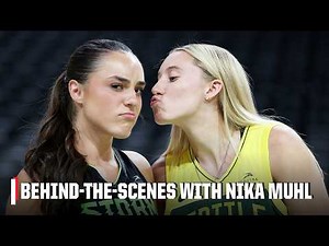 🚨 BEHIND-THE-SCENES 🚨 Nika Muhl's journey from UConn to the WNBA