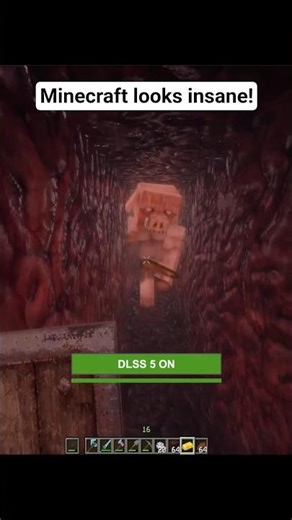 Minecraft: DLSS 5 OFF vs ON 🔥