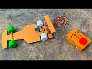 DIY Cardboard Remote Control Car at Home | homemade rc car