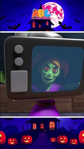 Goofy Zombies In The Haunted House #shorts #hooplahalloween #halloweensongs