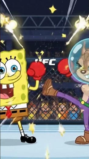 Spongebob vs sandy MMA